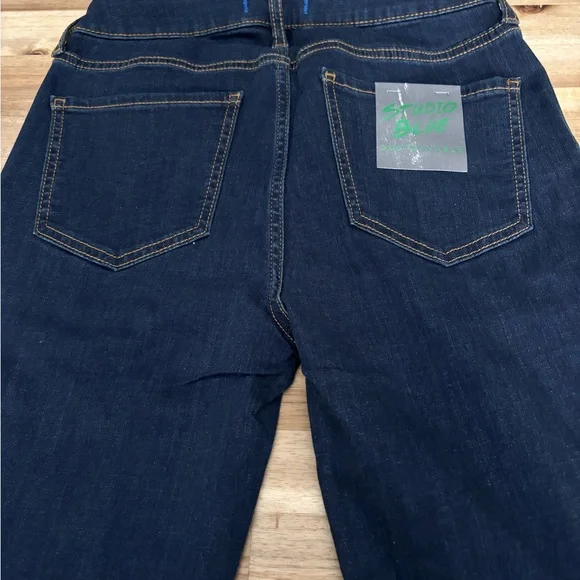 Studio Blue Sustainable Deep Indigo Straight Jeans size 28. - Picture 6 of 8